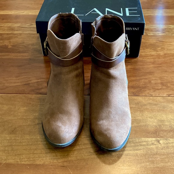 Lane Bryant Strap Booties - 9W, Wide Calf - Picture 2 of 5